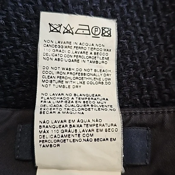 MaxMara navy blue skirt 10 - Picture 3 of 10